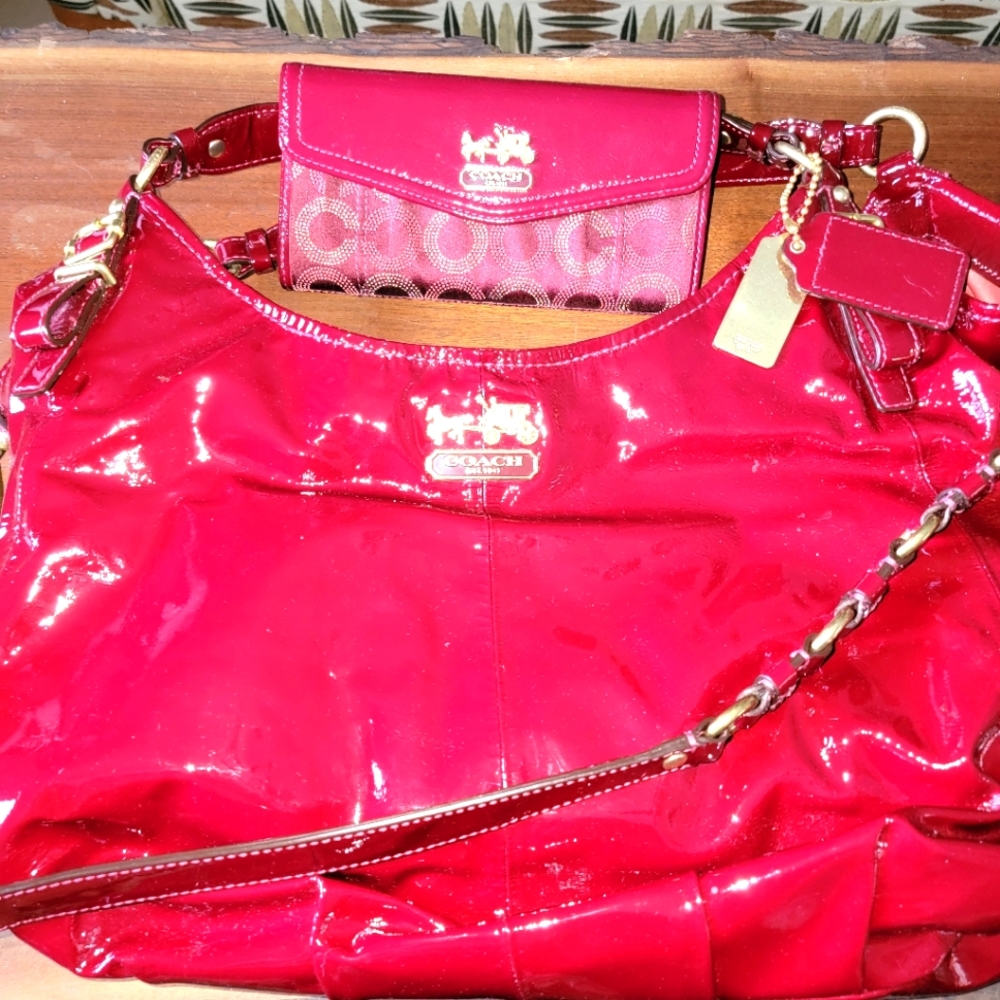 Authentic coach purse